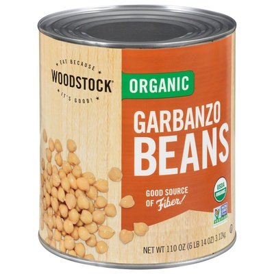 Woodstock Garbanzo Beans 6/110 Oz [UNFI #58642]