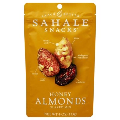 Sahale Snacks Almonds W/Cranberries Honey Salt 6/4 Oz [UNFI #60287]