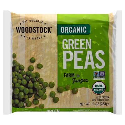 Woodstock Green Peas 12/10 Oz [UNFI #70796]