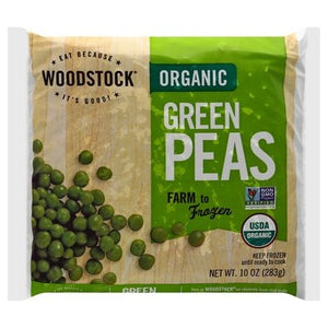 Woodstock Green Peas 12/10 Oz [UNFI #70796]