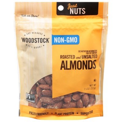 Woodstock Almonds Rns 8/7.5 Oz [UNFI #06762]