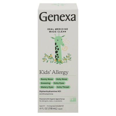 Genexa Childrens Allergy Agave 4 Oz [UNFI #48436] T