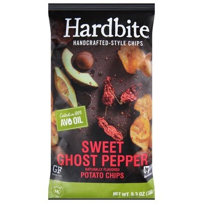 Hardbite Sweet Ghost Pepper,Avocado Oil 6/5.3 Oz [UNFI #50128]