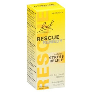Bach Flower Essences Rescue Remedy 10 Ml [UNFI #86459] T