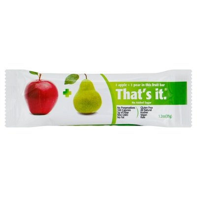 Thats It Apple + Pear 12/1.2 Oz [UNFI #25293]