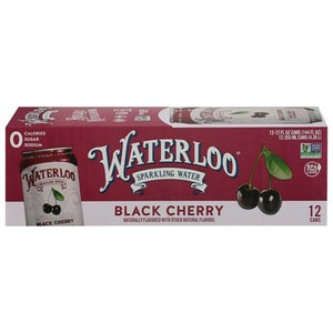 Waterloo Cherry Sparkling Water 2/12/12 Oz [UNFI #60864] T