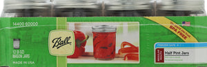 Ball Canning Pint (8 Oz) 1/12/8 Oz [UNFI #05513] T