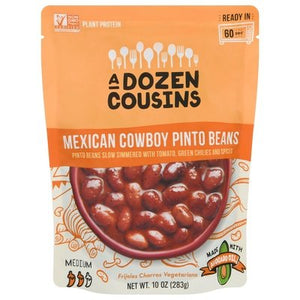 A Dozen Cousins Mexican Pinto Beans 6/10 Oz [UNFI #26748]