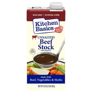 Kitchen Basics Stock Beef Unsalted 12/32 Oz [UNFI #61104]