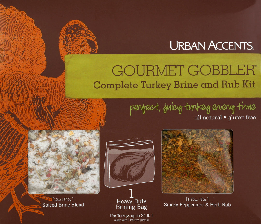 Urban Accents Gourmet Turkey Brine Kit 6/12.75 Oz [UNFI #31901]