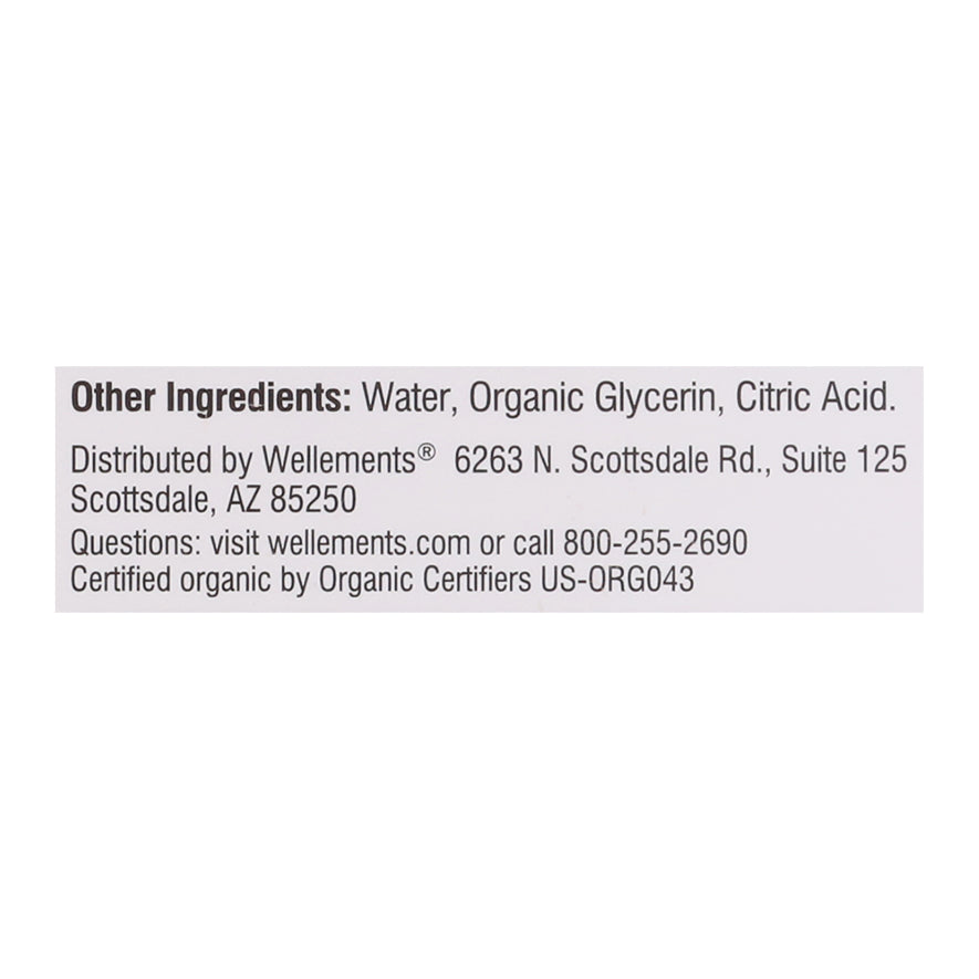 Wellements Constipation Support 4 Oz [UNFI #45299] T
