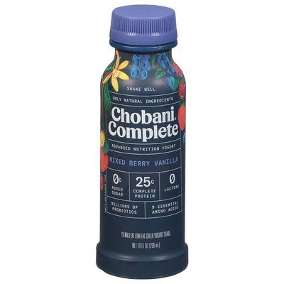 Chobani Mixed Berry Vanilla 8/10 Oz [UNFI #71254]