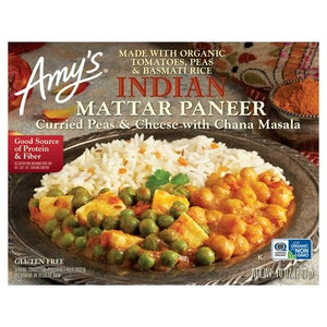 Amys Mattar Paneer 12/10 Oz [UNFI #77376]