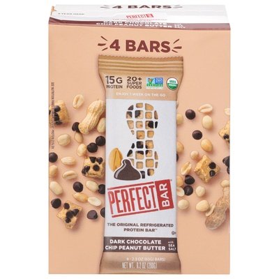 Perfect Bar Pb Bar Dark Cchip Pbtr 4 Pk 4/4/2.3 Oz [UNFI #10909]