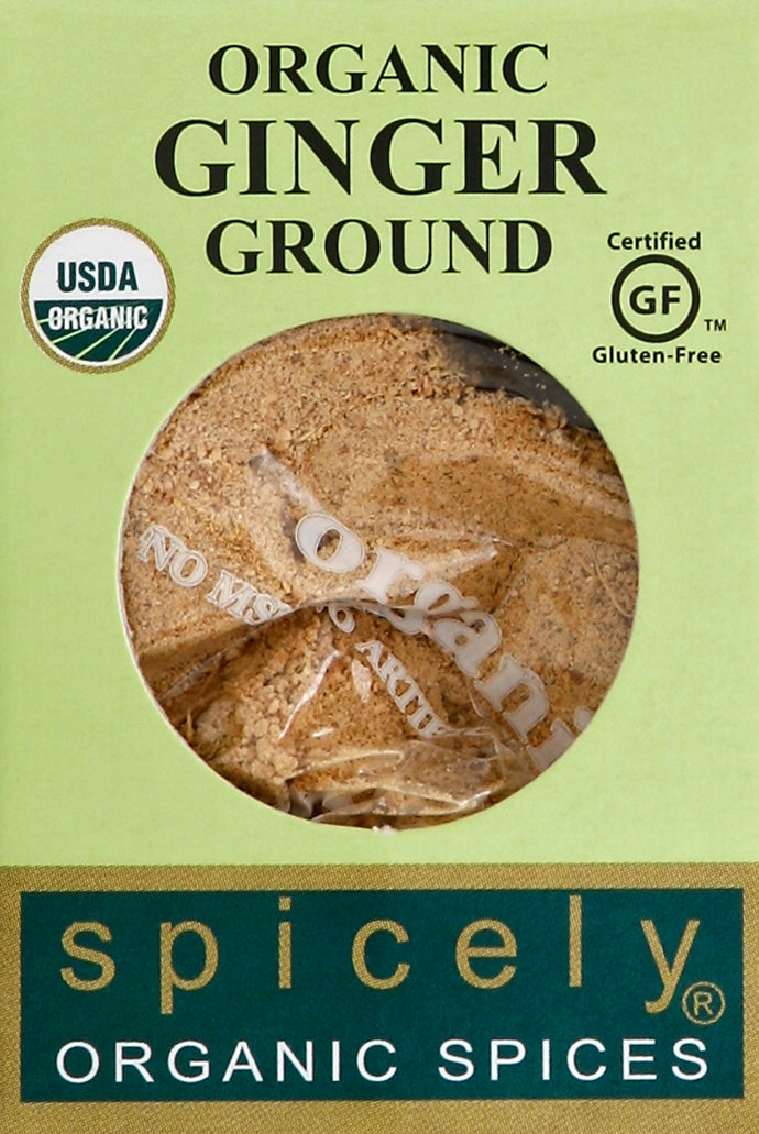 Spicely Organics Ginger Ground Og2 6/.4 OZ [UNFI #14430]