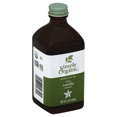 Simply Organic Pure Vanilla W/Alcohol 6/8 Oz [UNFI #26922]