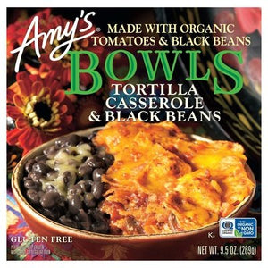 Amys Tortilla Casserole & Black Beans 12/9.5 Oz [UNFI #77390]