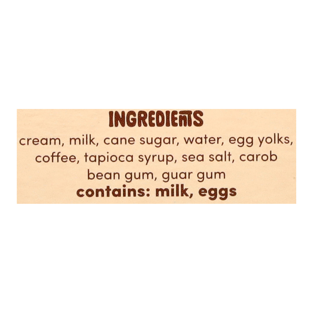 Van Leeuwen Ice Cream Coffee And Cream Icrm 4 Pack 6/12 Oz [UNFI #69975]