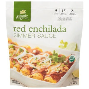 OG2 Simply Enchilada Simmer Sauce 6/8 OZ [UNFI #34578]
