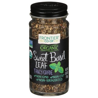 Frontier Nat Prod Co-op Basil Leaf C/S .56 Oz [UNFI #28407]