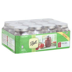 Ball Canning Pint (16 Oz) 1/12/16 Oz [UNFI #05504] T