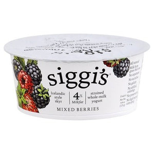 Siggis Mixed Berries 4% 12/4.4 Oz [UNFI #18495]