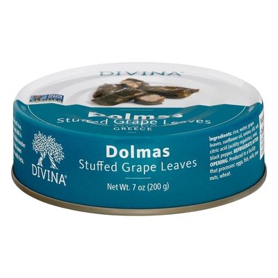 Divina Dolmas Stuffed Grape Leaves 12/7 Oz [UNFI #29409]