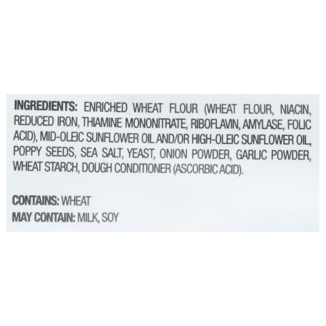 Pretzelized Pita Chip Everything 12/7 Oz [UNFI #33931]