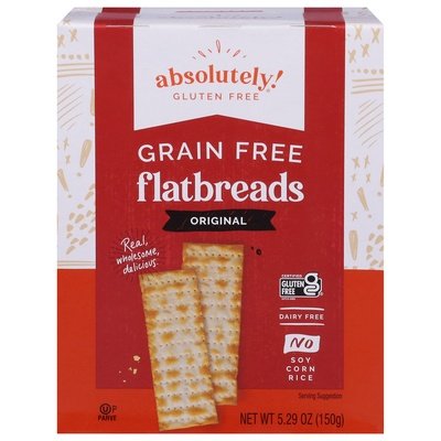 Absolutely Gluten Free Flatbreads Original 12/5.29 Oz [UNFI #20482]