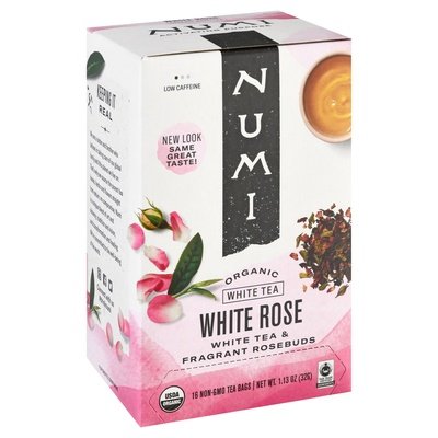 Numi Tea Rose 6/16 Bag [UNFI #32349]