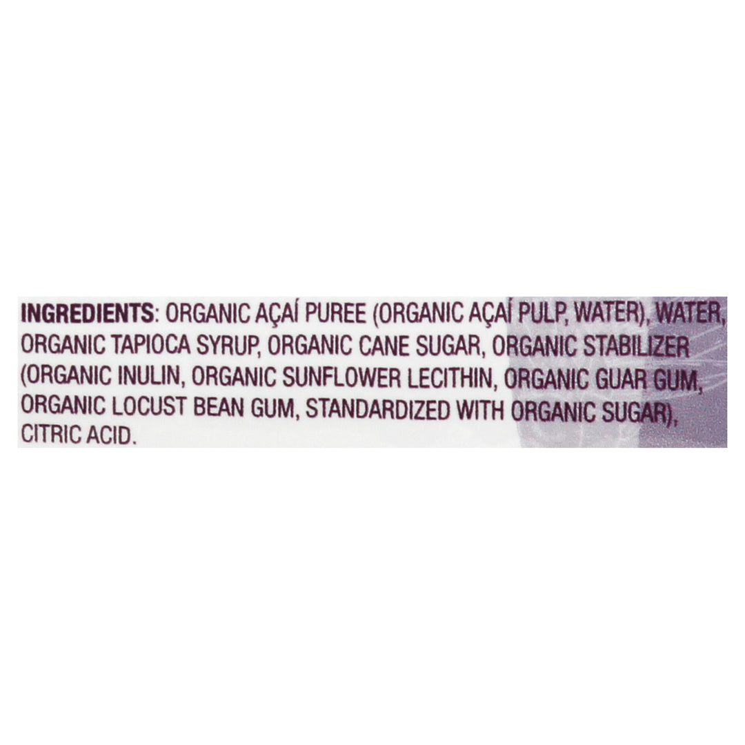 Acai Roots Sorbet Brazilian Ready To Eat 8/16 Oz [UNFI #70706]