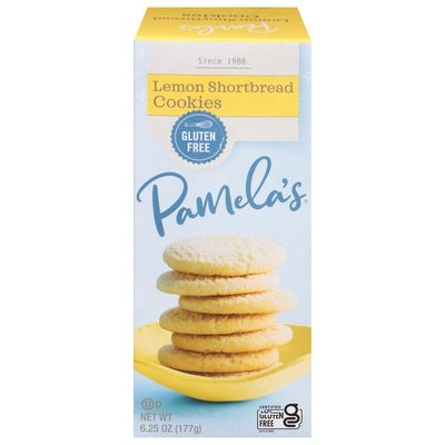 Pamelas Lemon Shortbread 6/6.25 Oz [UNFI #61991]