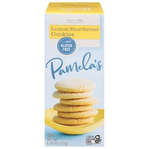 Pamelas Lemon Shortbread 6/6.25 Oz [UNFI #61991]