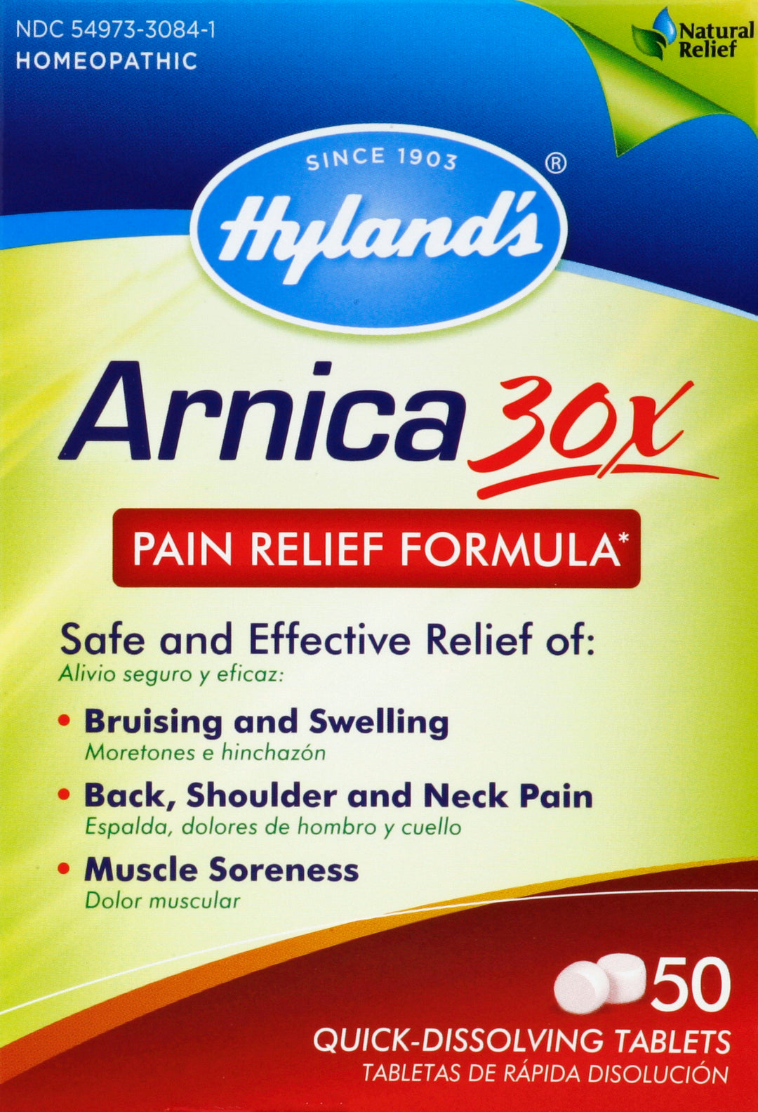 Hylands Arnica 30X 3/50 Tab [UNFI #45971] T