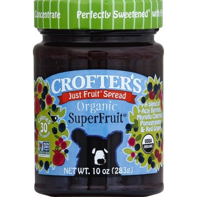 Crofters Super Fruit Spread 6/10 Oz [UNFI #63853]