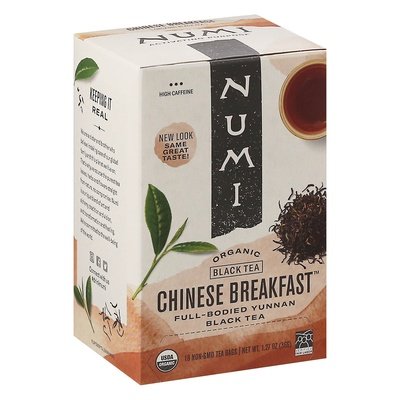 Numi Tea Chinese Breakfast 6/18 Bag [UNFI #19374]