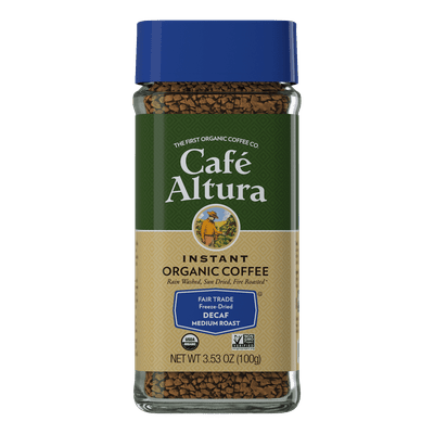 Cafe Altura Instant Decaf Freeze Dried 6/3.53 Oz [UNFI #12752]