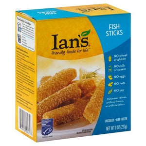 Ians Sticks Wf/Gf Recipe 12/8 Oz [UNFI #74728]