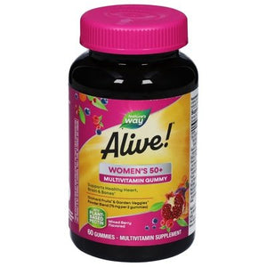 Natures Way Alive! Womens 50+ Multi Vit 60 Ct [UNFI #11815] T