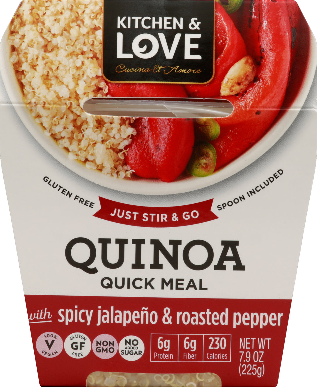 Kitchen & Love Spicy Jalap & Roasted Peppers 6/7.9 Oz [UNFI #65636]