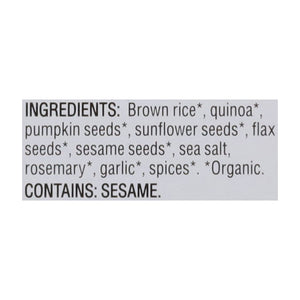 Marys Gone Crackers Basil Garlic Super Seed Crackers 6/4 Oz [UNFI #20397]