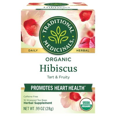 Traditional Medicinals Hibiscus 6/16 Bag [UNFI #26733]