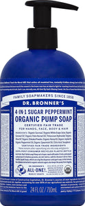 Dr. Bronners Spearmint Peppermint 24 Oz [UNFI #83870] T