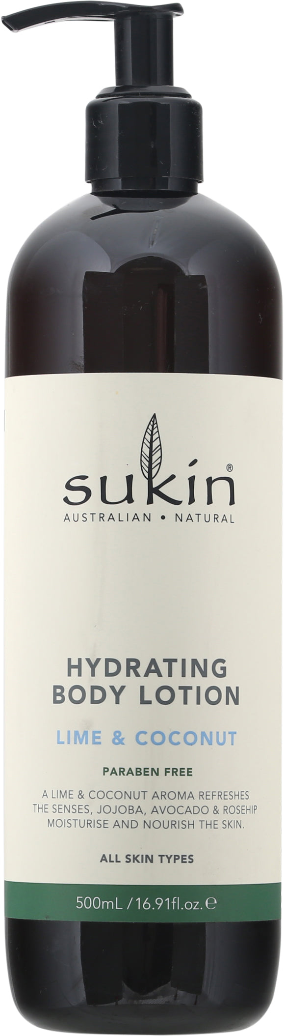 Sukin Lime & Coconut Body Lotion 16.91 Oz [UNFI #71483] T