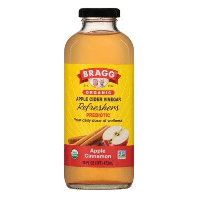 Bragg Apple Cinnamon Refreshers 12/16 Oz [UNFI #73253]