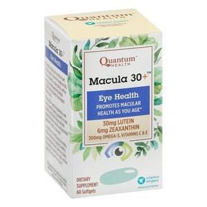 Quantum Health Macula 30+ Eye Health 60 Ct [UNFI #18768] T
