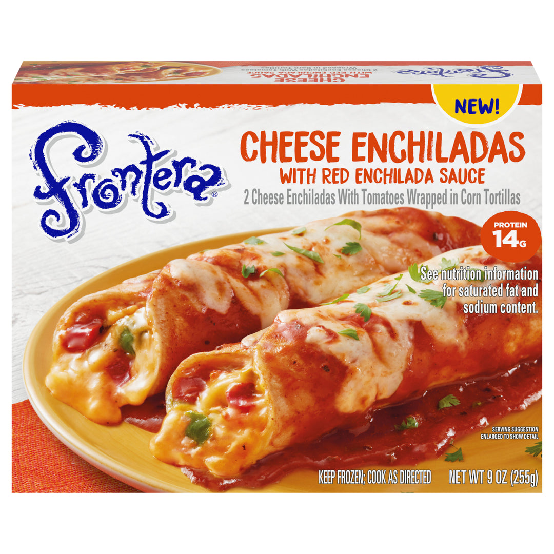 Frontera Red Sauce Cheese Enchiladas 8/9 Oz [UNFI #53041]