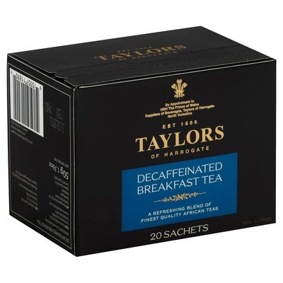 Taylors Of Harrogate Breakfast Decaffinated 6/20 Bag [UNFI #33149]