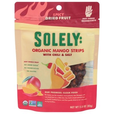 Solely Mango Strips W/ Chili & Salt 8/2.8 Oz [UNFI #60891]