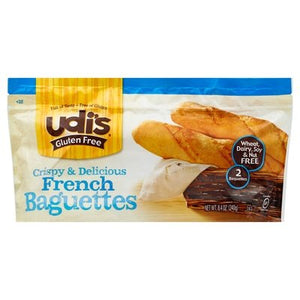 Udis Gluten Free French Baguettes 6/8.5 Oz [UNFI #76600]